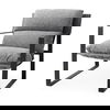 Guilia Castlerock Gray With Metal Frame Sling Accent Chair thumbnail 0