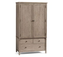 Online Designer Living Room Toulouse Armoire, Gray Wash