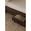 Sophia Queen Storage Bed Brown, by Moe's Home, 6'4" width x 4'7" height x 7'7" depth thumbnail 15