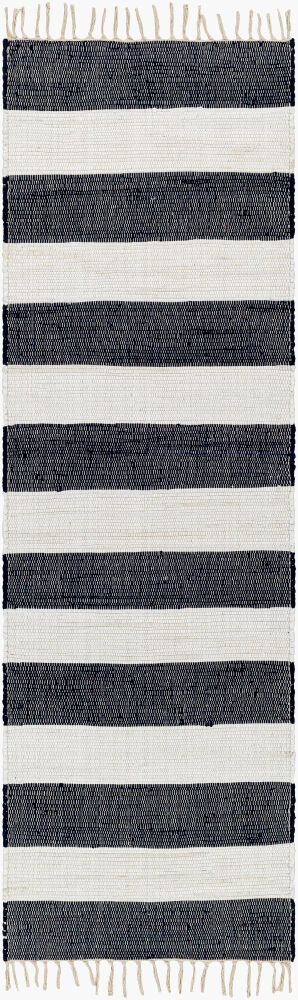 Cotone Handmade Rug, by Surya, 8' length x 2'6" width