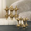 Gilded Connection Modern Sculptures Set/2, Decorative by Uttermost, 6.5" width x 6.5" height x 6.5" depth thumbnail 2