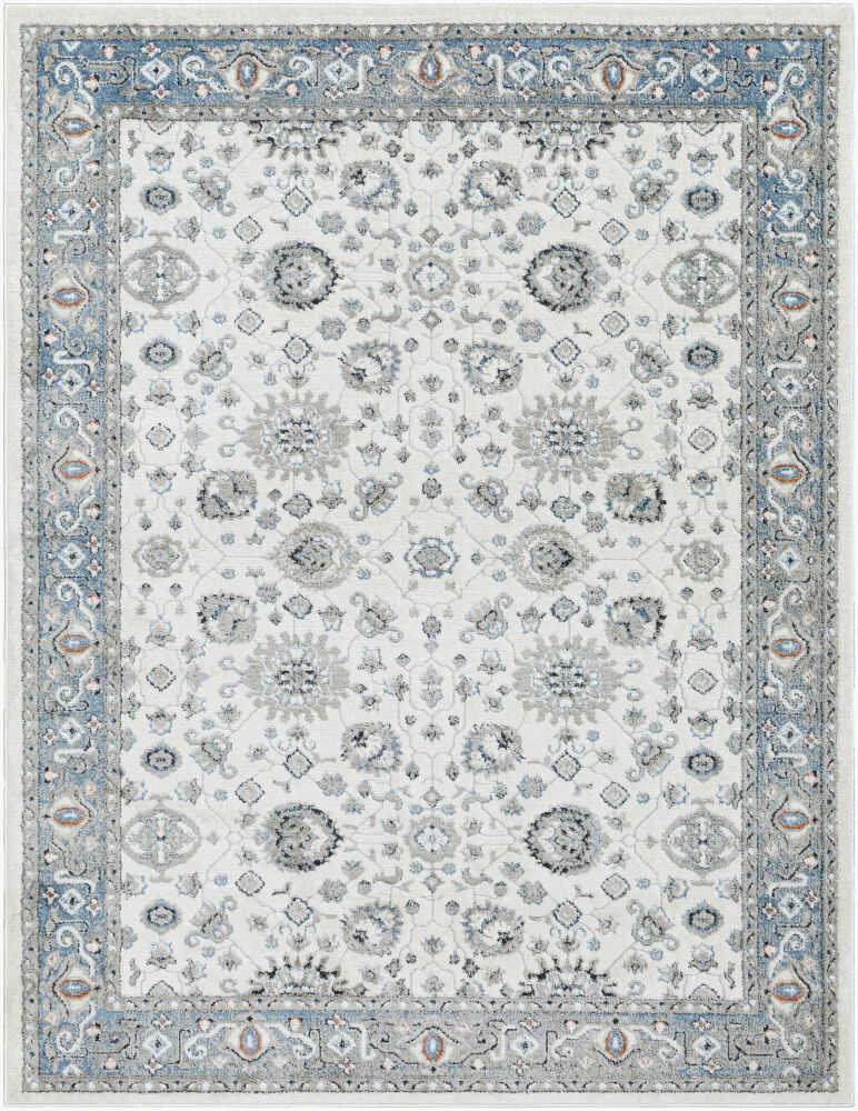 Zidane Machine Woven Rug, by Surya, 1'3.75" length x 1'3.75" width