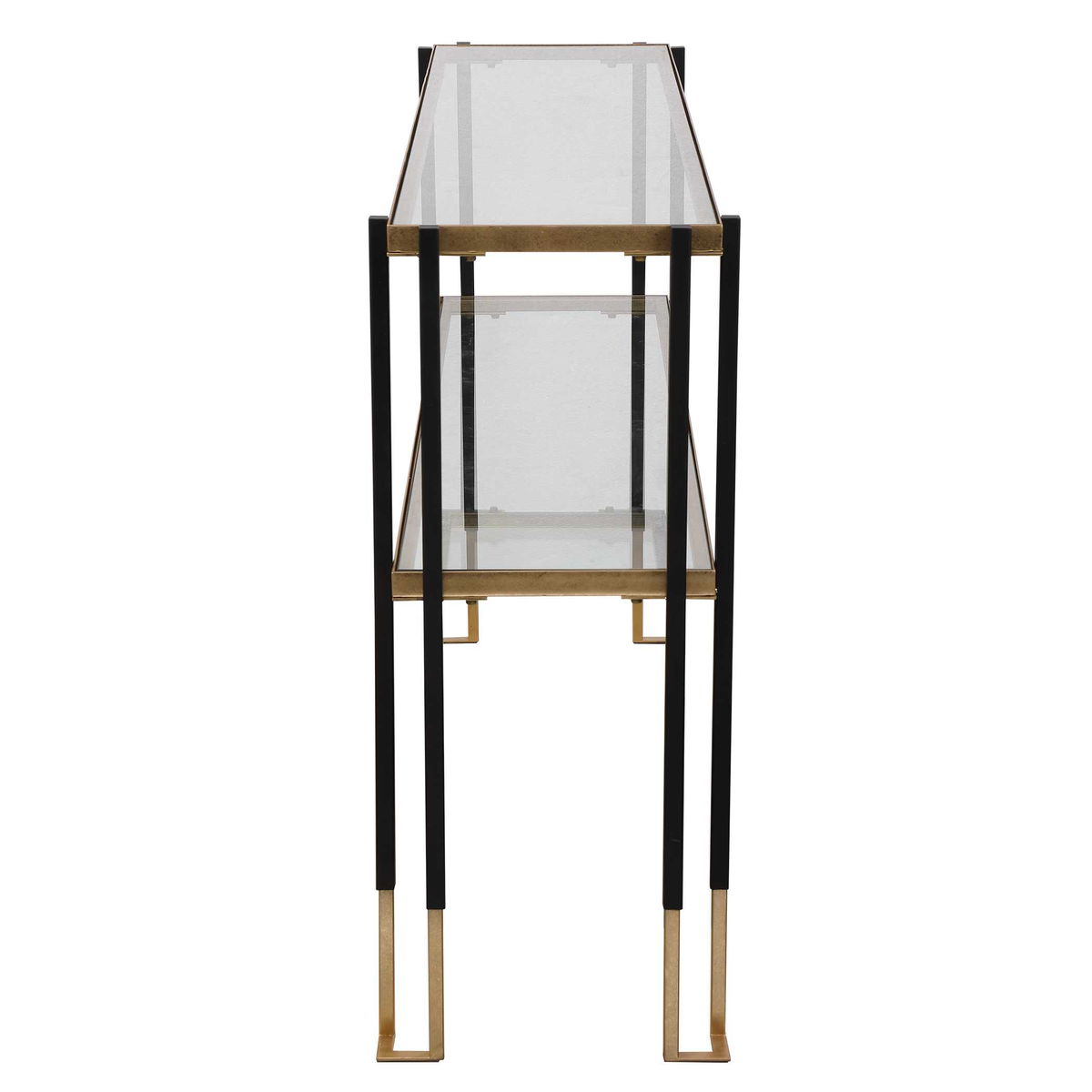 Kentmore Modern Console Table, by Uttermost, 53.5" width x 32" height x 13.5" depth View 7