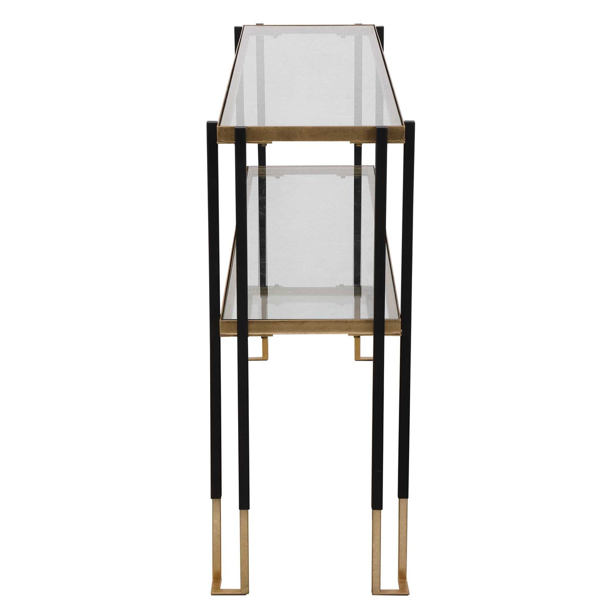 Kentmore Modern Console Table, by Uttermost, 53.5" width x 32" height x 13.5" depth View 7