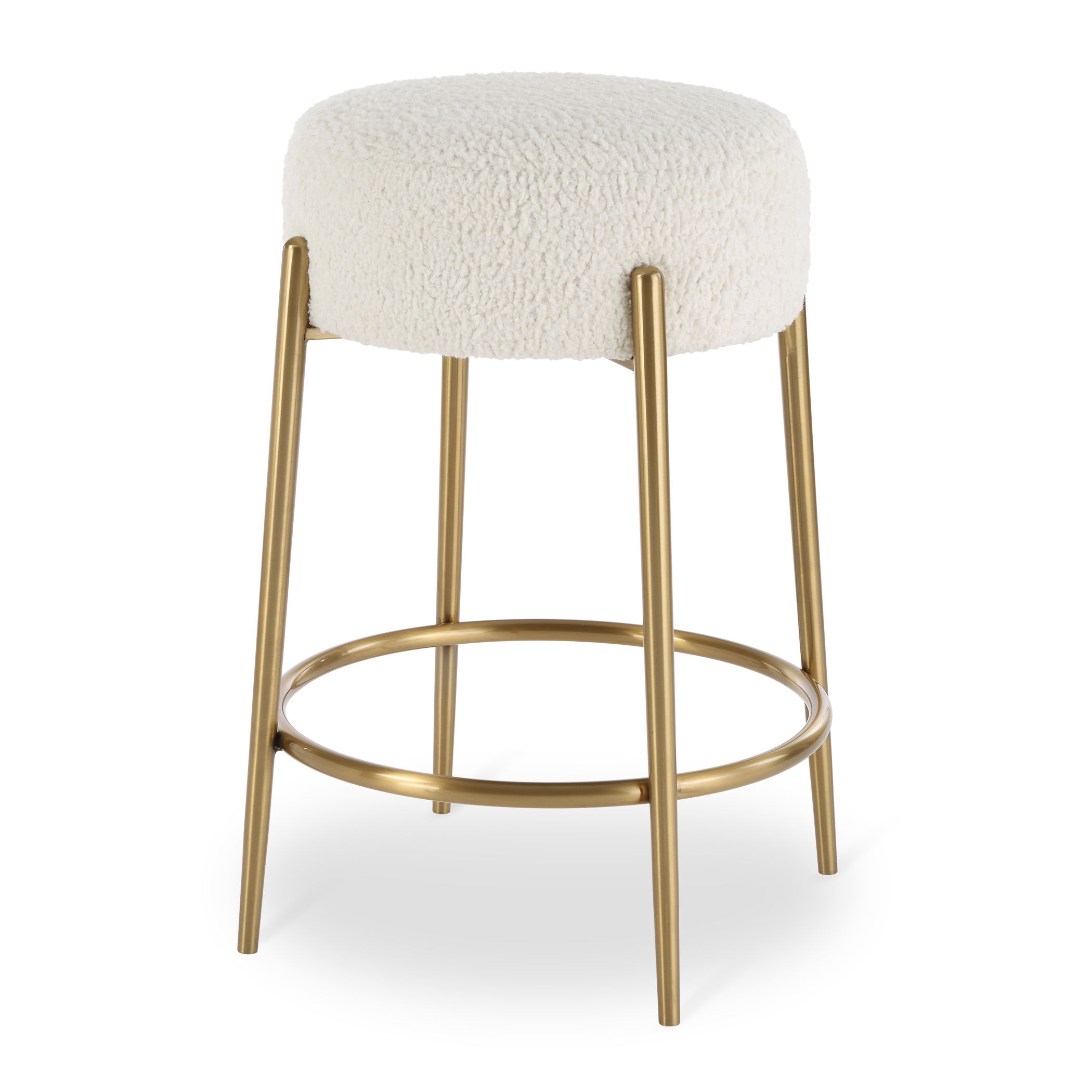 Arles Brass Counter Stool large image 