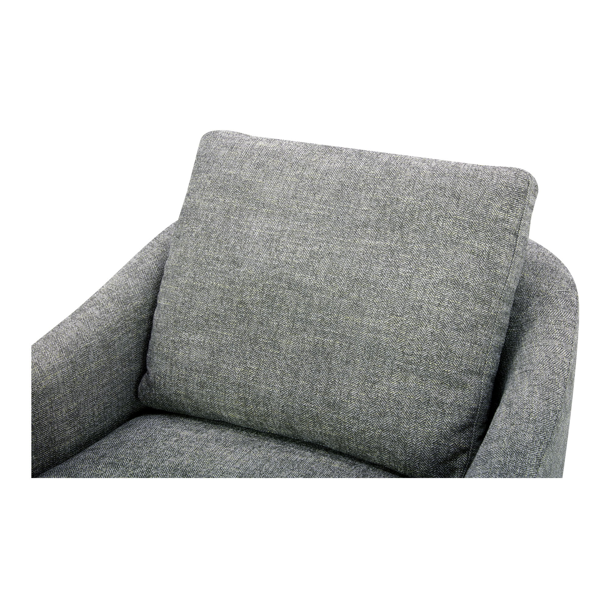 Linden Swivel Chair Slated Moss large image 