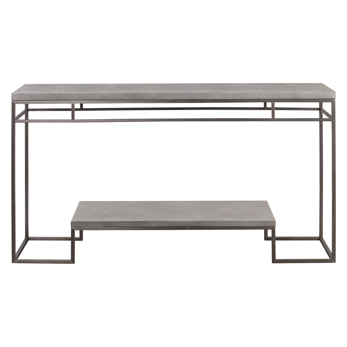 Clea Console Table, Furniture by Uttermost, 54" width x 30" height x 14" depth View 1