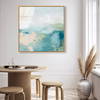 Turquoise Echoes I (No Embellishment), Art by Oliver Gal,  20x20 thumbnail 3