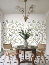 Lingering Garden White Wall Mural thumbnail 1