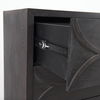 Giselle I 40L x 16W Dark Brown Fir Veneer 3 Drawer Accent Cabinet thumbnail 9