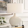 Duostacked Ceramic Table Lamp, by Uttermost, 14.5" width x 24.25" height x 4.25" depth thumbnail 2