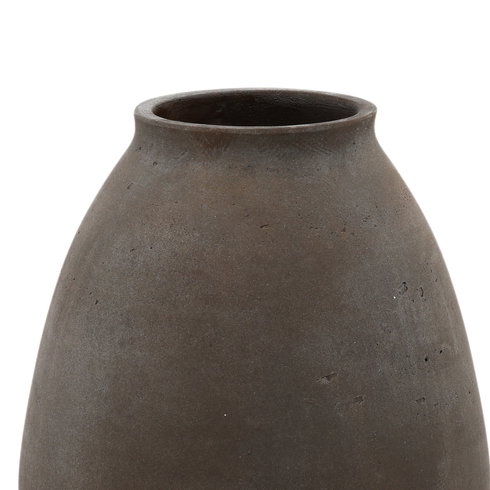 Charon Vase Brown Medium