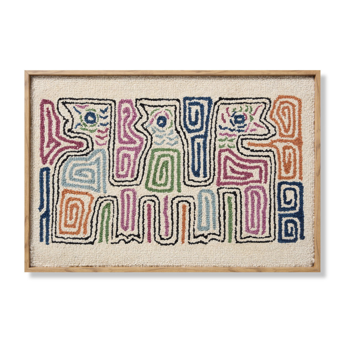 Loloi Dule Wall Art, Wall Hanging, 38" length x 26" width View 1