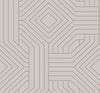 Diverging Diamonds Taupe Wallpaper, by York Wall, 27' length x 2'3" width x 0.02" depth thumbnail 1
