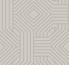 Diverging Diamonds Taupe Wallpaper, by York Wall, 27' length x 2'3" width x 0.02" depth thumbnail