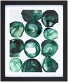 Molecule Framed Art, Painting by Surya, 15" width x 18" height thumbnail