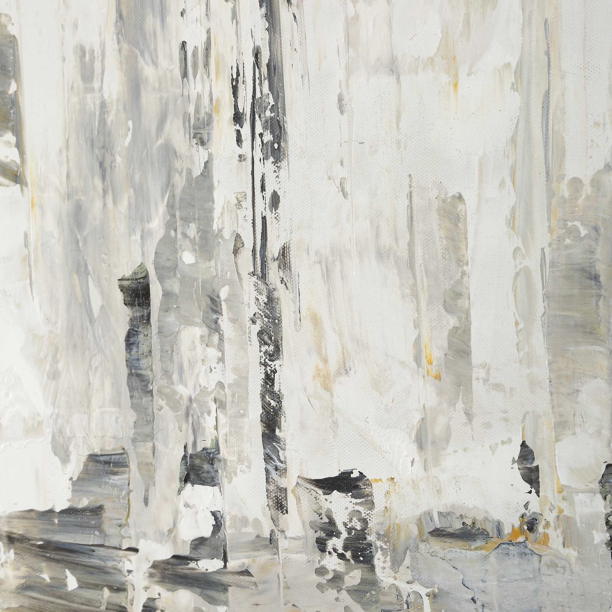 Hours In Silence Abstract Art, Painting by Uttermost, 41" width x 61" height x 2" depth View 6