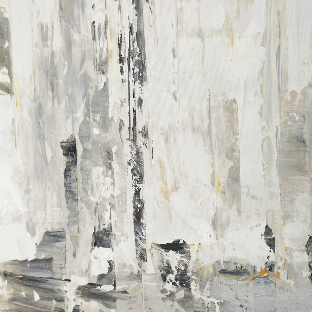Hours In Silence Abstract Art, Painting by Uttermost, 41" width x 61" height x 2" depth View 6
