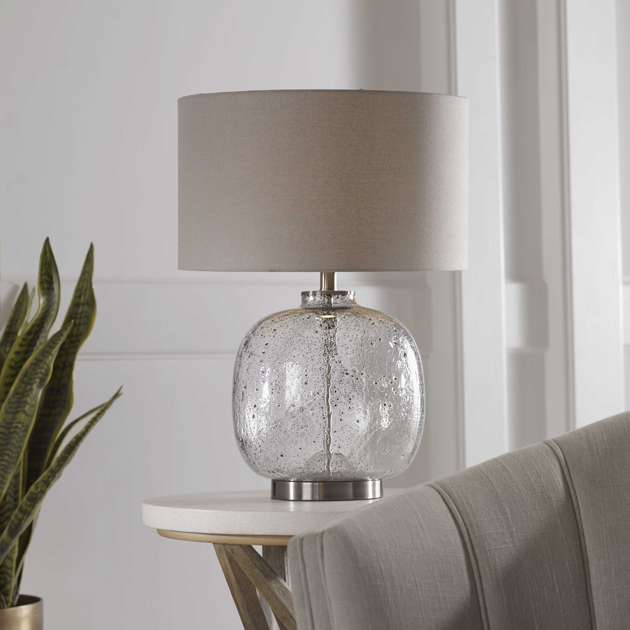 Storm Glass Table Lamp large image 