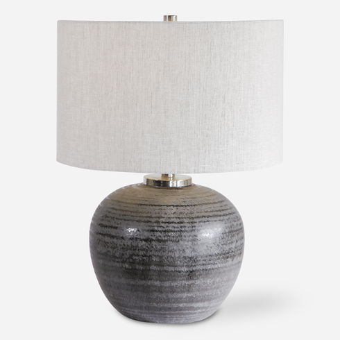 Mikkel Charcoal Table Lamp