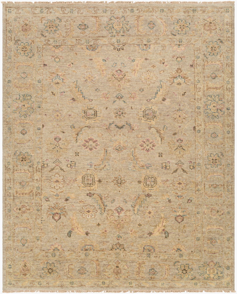 Biscayne Handmade Rug, by Surya, 1'6" length x 1'6" width