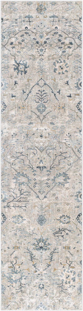 Brunswick Machine Woven Rug, by Surya, 10'0.08" length x 2'7.5" width
