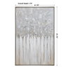 Strength In Numbers Abstract Art, by Uttermost, 41.75" width x 61.75" height x 1.75" depth thumbnail 3