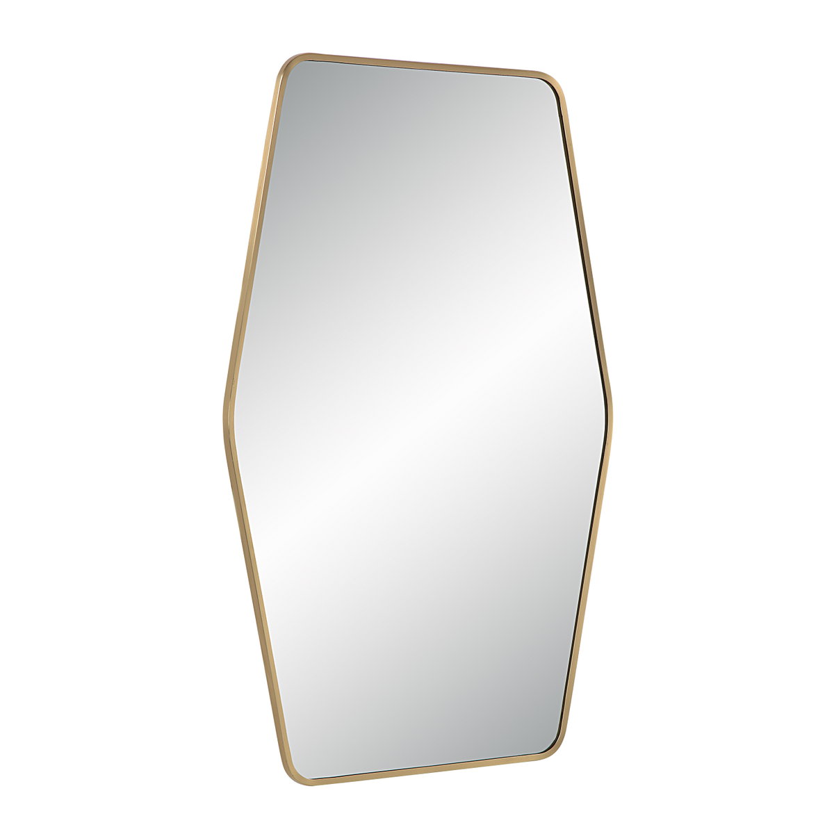 Mocha Wall Mirror, by Renwil, 40" height x 0.5" depth View 2
