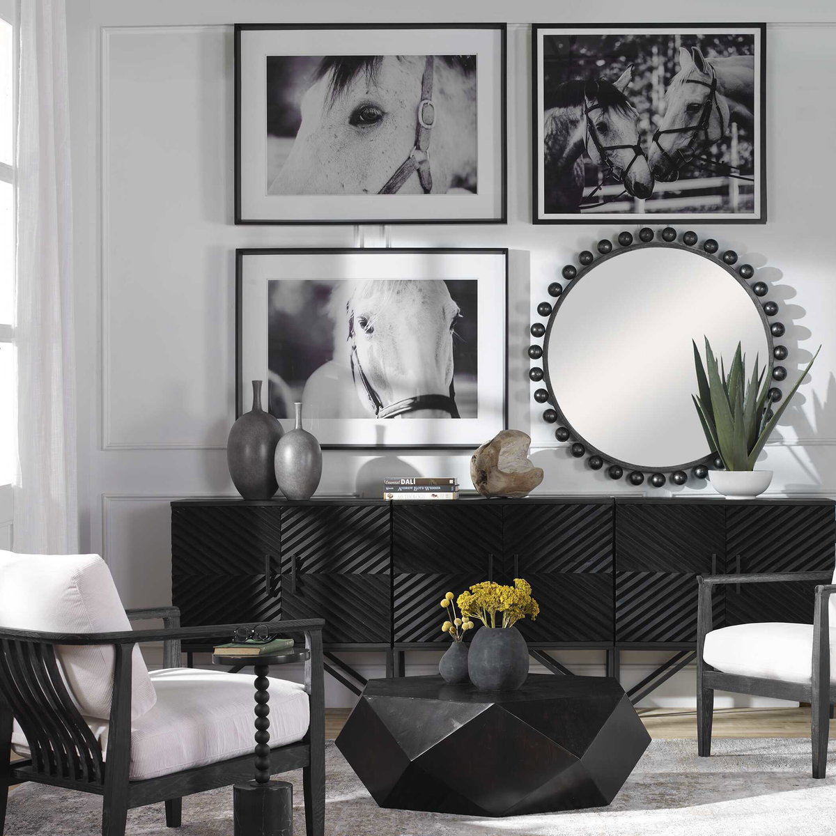 Apple Of My Eye Framed Print, Art by Uttermost, 39.75" width x 35.75" height x 1.75" depth View 8