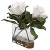 Middleton Magnolia Flower Centerpiece, Artificial Plants & Flower by Uttermost, 17.5" width x 15.75" height x 8.5" depth thumbnail 3
