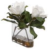 Middleton Magnolia Flower Centerpiece, Decorative by Uttermost, 17.5" width x 15.75" height x 8.5" depth thumbnail 3