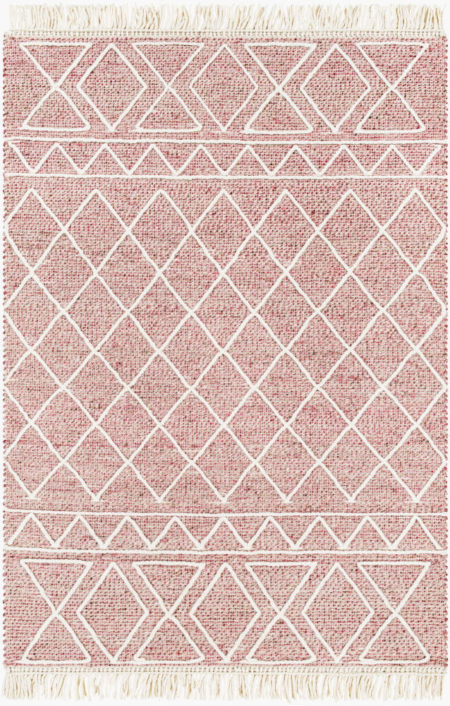 Uttar Handmade Rug, by Surya, 1'6" length x 1'6" width