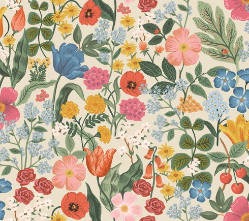 Blossom Cream Wallpaper