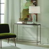 Ovard Minimalist Metal Console Table, Furniture by Uttermost, 43.25" width x 29.75" height x 11.6" depth thumbnail 2