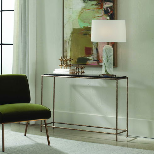 Ovard Minimalist Metal Console Table
