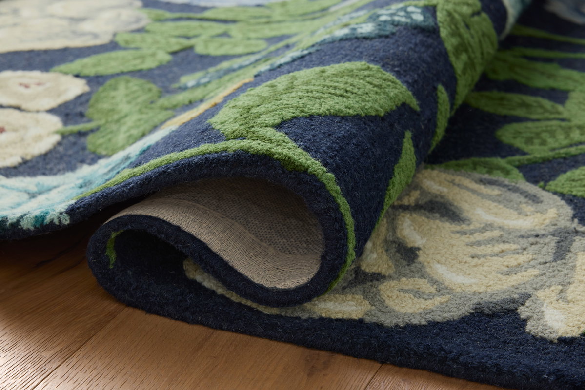 Rifle Paper Co. x Loloi Highgrove Rug, 5' length x 7'6" width View 3