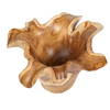 Teak Flow Natural Outdoor Bowl, Decorative Tray by Uttermost, 15.8" width x 10" height x 15.8" depth thumbnail 5