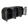 Salone Sideboard Black, Cabinets & Sideboard by Moe's Home, 79" width x 34" height x 18" depth thumbnail 4