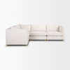 Halston 4 Piece Oatmeal Sectional Sofa Set thumbnail 1