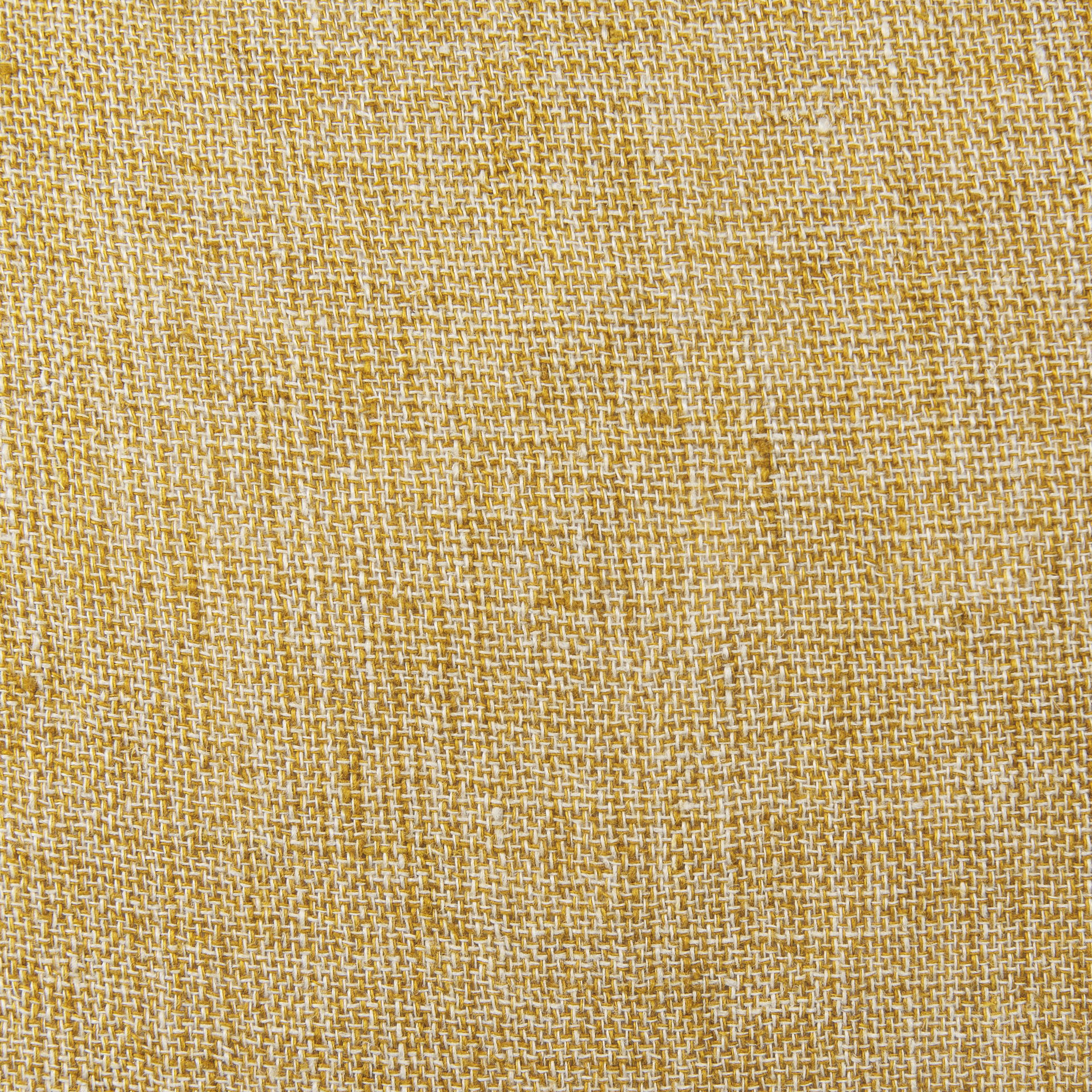 Jacklyn Mustard Linen Square Decorative Pillow Cover, by Mercana, 22" length x 22" width x 0.2" height View 8