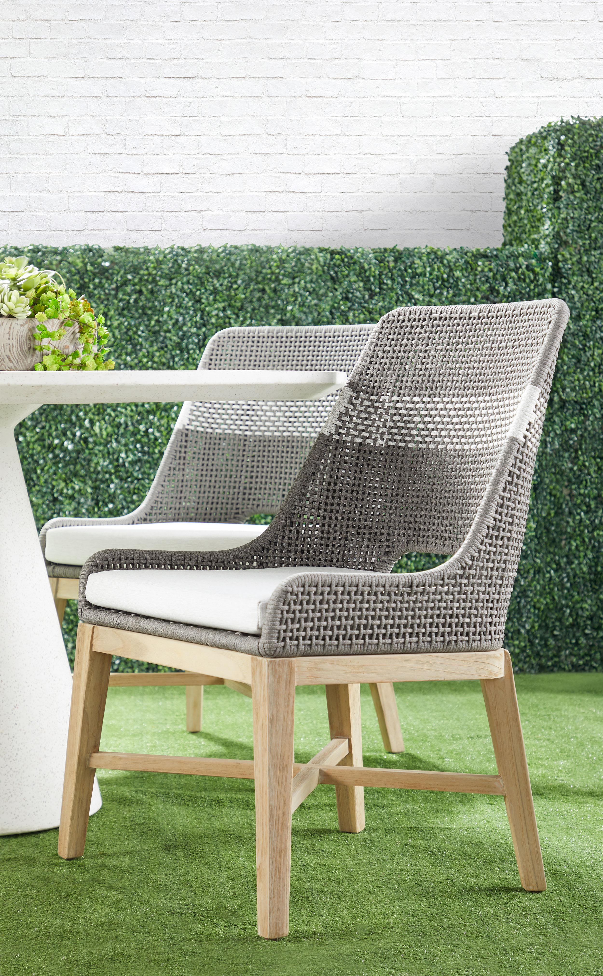 Tapestry Outdoor Dining Chair, Set of 2, by Essentials for Living, 24.75" width x 34.5" height x 23.5" depth View 12