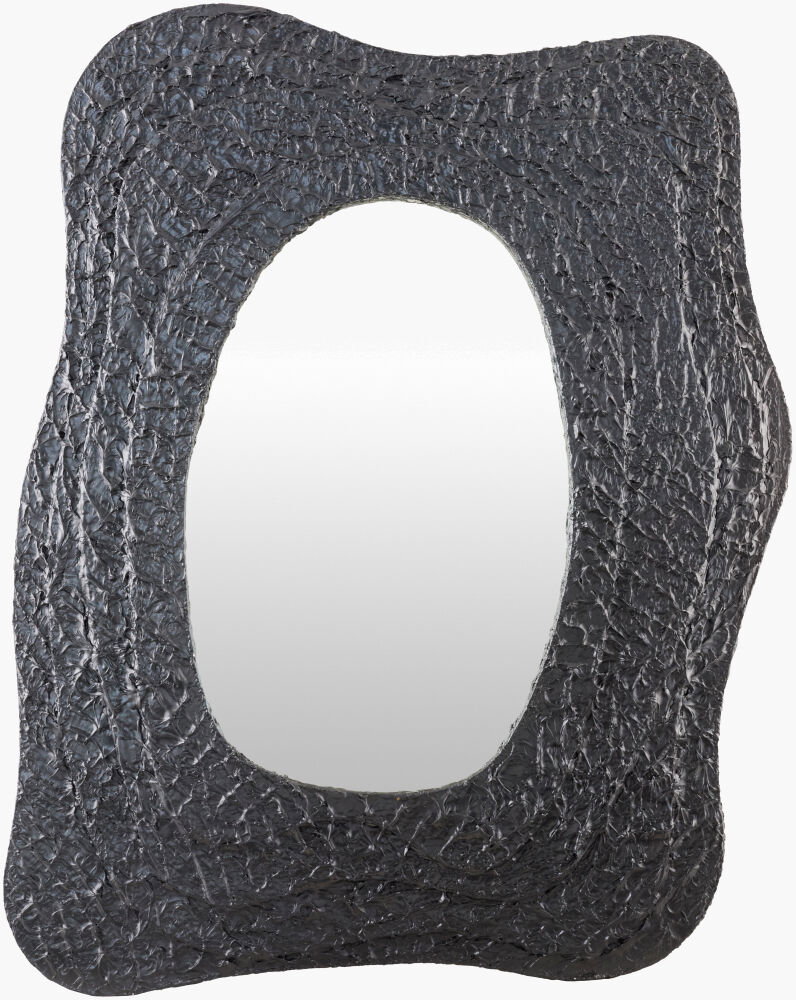 Nero Accent Mirror, by Surya, 42" width x 30" height