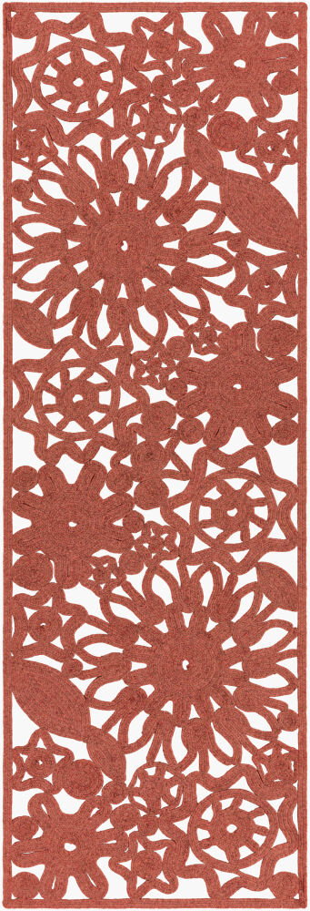 Sanibel Handmade Rug, by Surya, 8' length x 2'6" width
