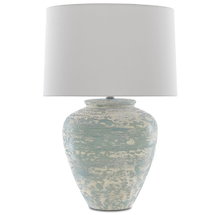 Online Designer Bedroom Mimi 27.25" Aqua/Cream Table Lamp