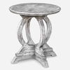 Maiva White Side Table thumbnail 0