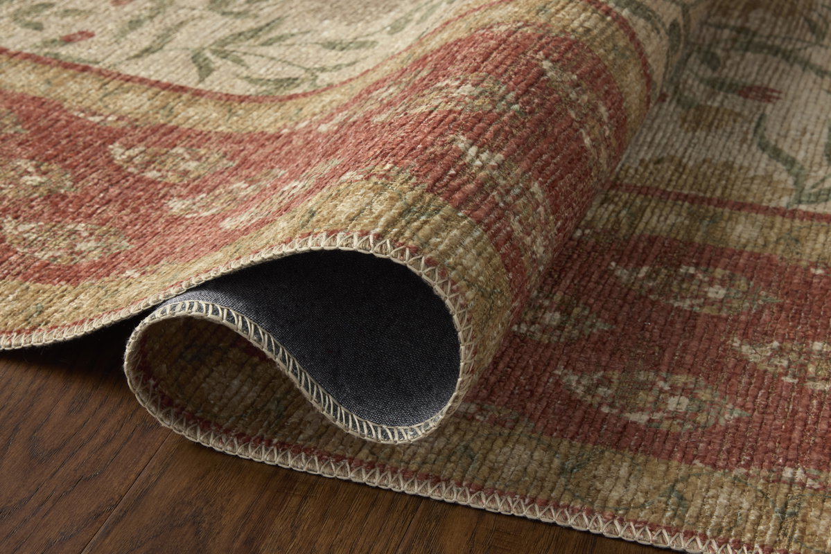 Rifle Paper Co. x Loloi Edinburgh Rug, 1'6" length x 1'6" width View 5