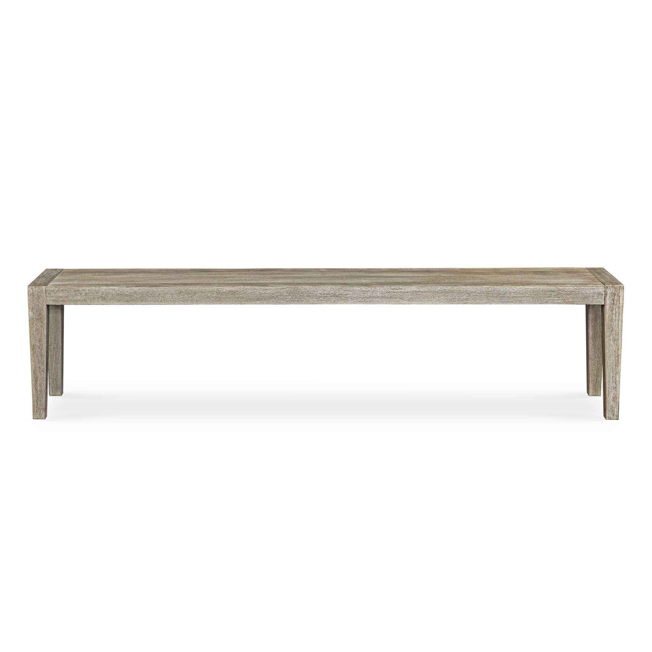 Kirkham Wooden Outdoor Bench, Furniture by Uttermost, 81" width x 19" height x 15" depth View 1