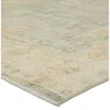 Jaipur Living Patra ALP05 Handknotted Solid Cream and Taupe Area Rug (5'x8') thumbnail 1