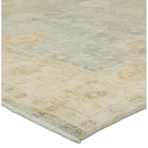 Jaipur Living Patra ALP05 Handknotted Solid Cream and Taupe Area Rug (5