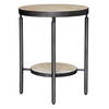 Dauntless Travertine Side Table, Side & End Table by Uttermost, 19" width x 24" height x 19" depth thumbnail 7